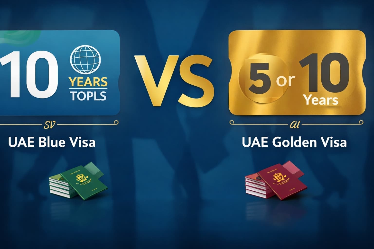 Dubai’s Blue vs Golden Visa: Two paths to a 10-year future